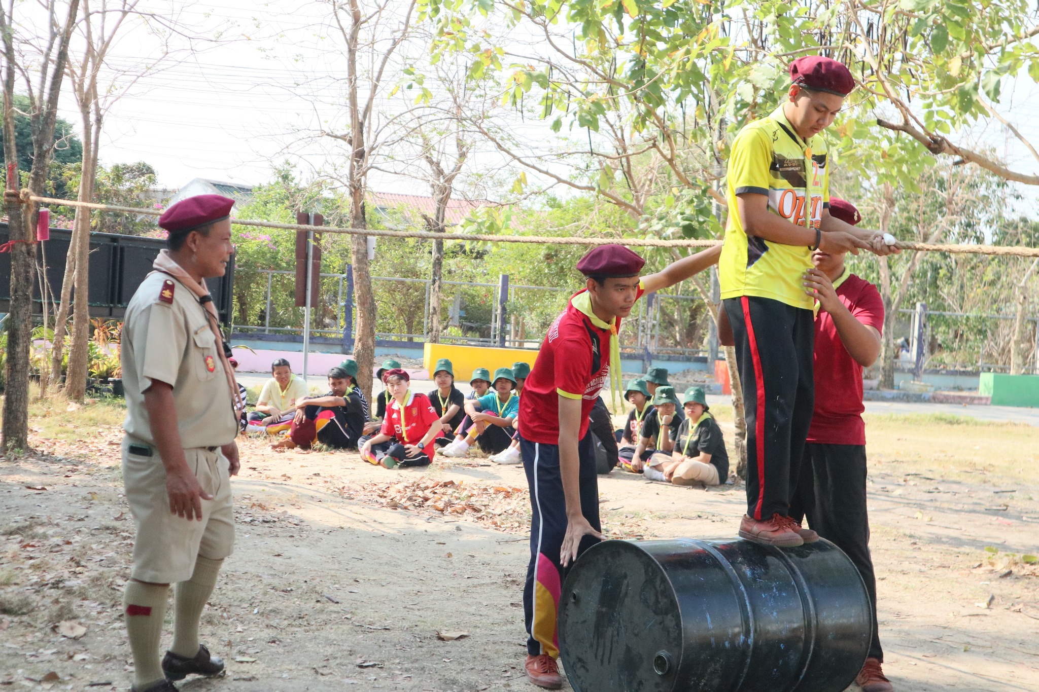 กิจกรรมเข้าค่ายลูกเสือ